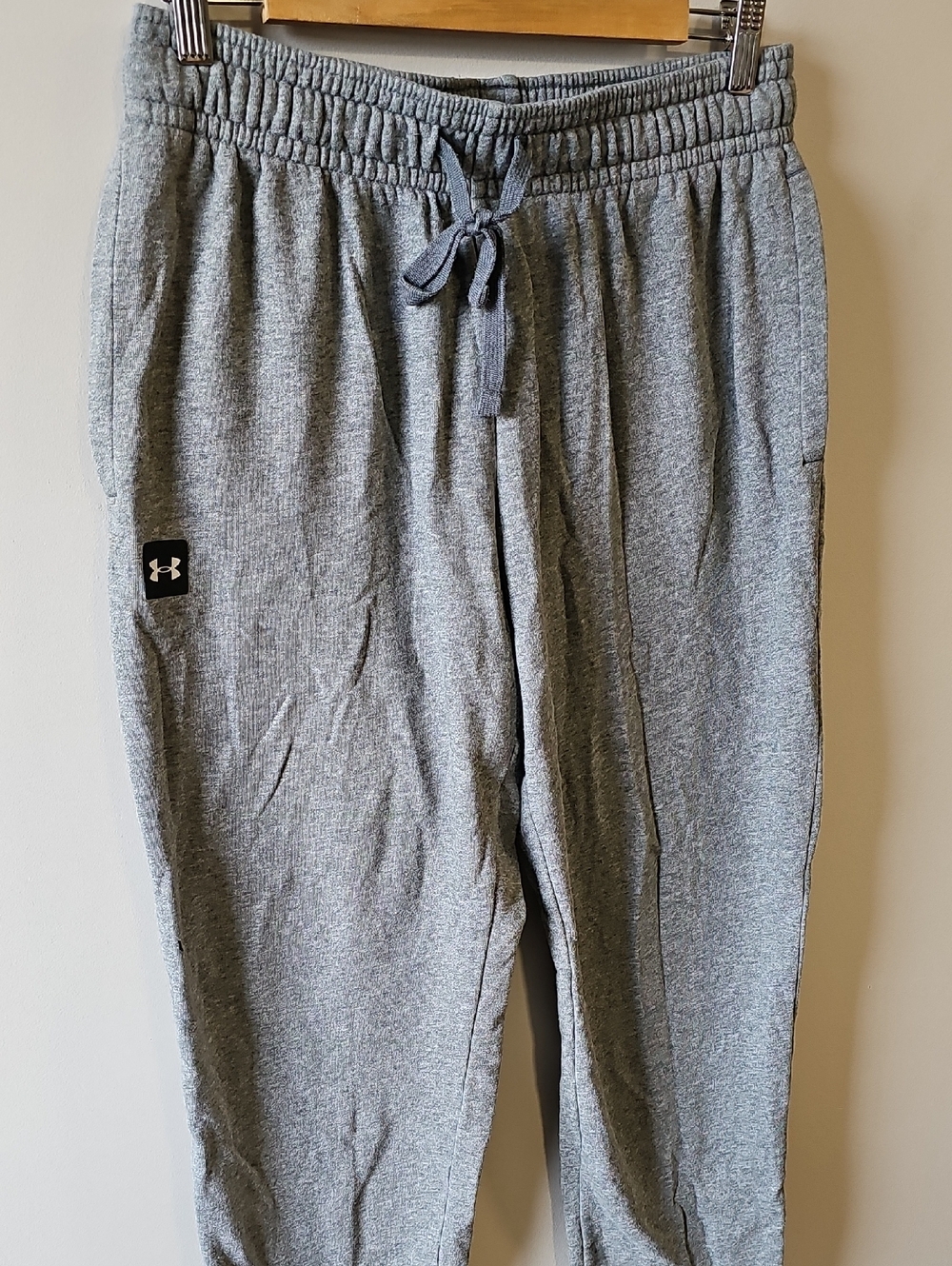 Under Armour Laege Gray Drawstring Jogger Sweatpants - Picture 2 of 7